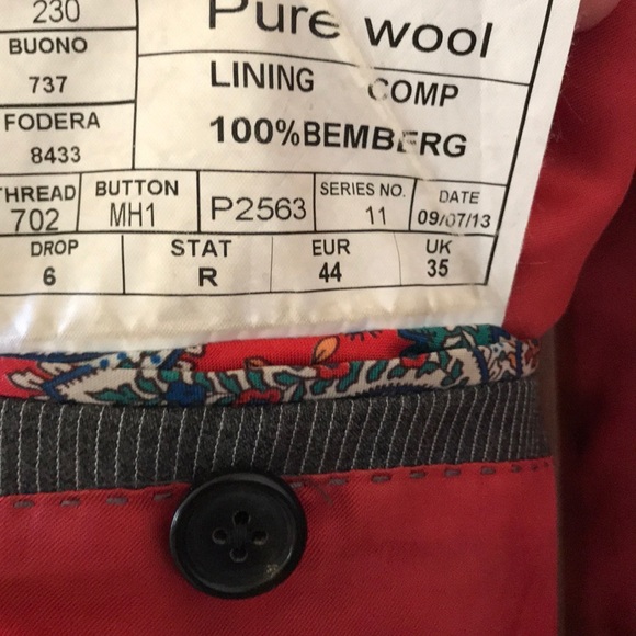 Suitsupply gray Sienna blazer 35R - Picture 5 of 5